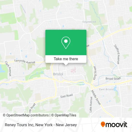 Reney Tours Inc map