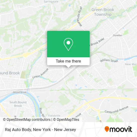 Raj Auto Body map