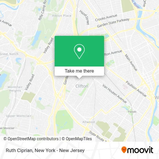 Ruth Ciprian map