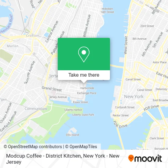 Modcup Coffee - District Kitchen map