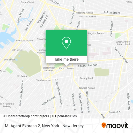 Mi Agent Express 2 map