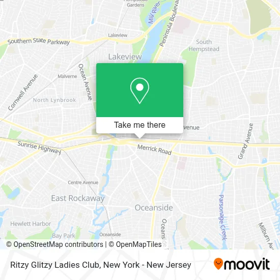 Ritzy Glitzy Ladies Club map