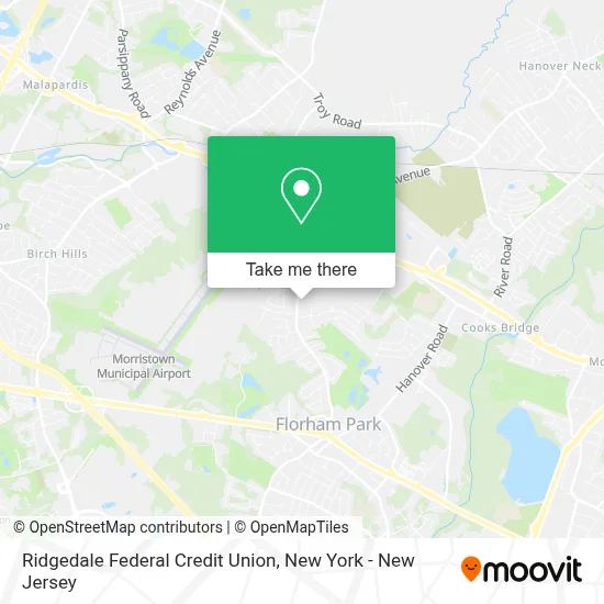 Ridgedale Federal Credit Union map