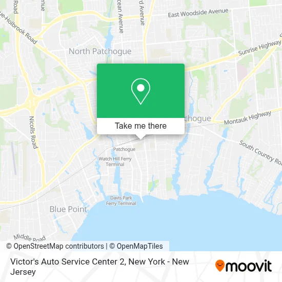 Victor's Auto Service Center 2 map