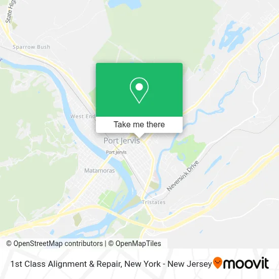 1st Class Alignment & Repair map