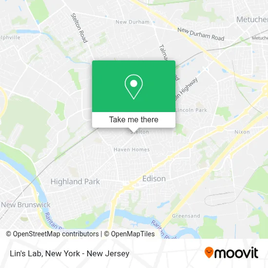 Lin's Lab map