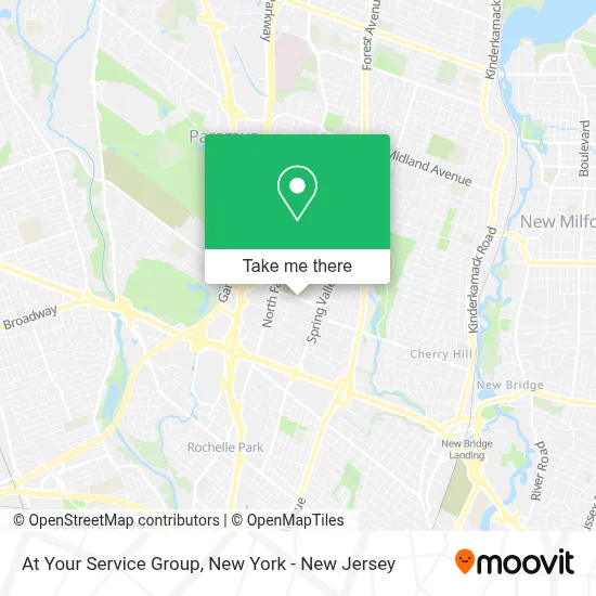 At Your Service Group map