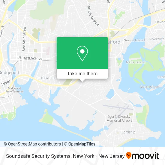 Soundsafe Security Systems map