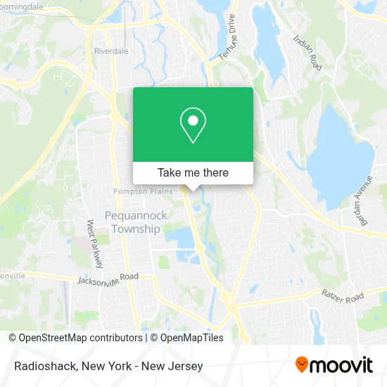 Radioshack map