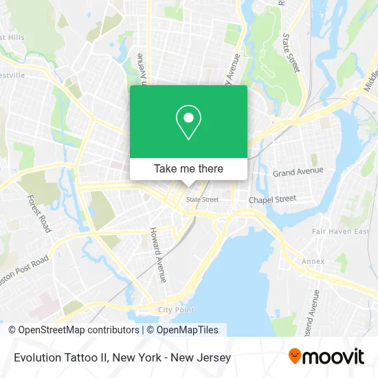 Evolution Tattoo II map
