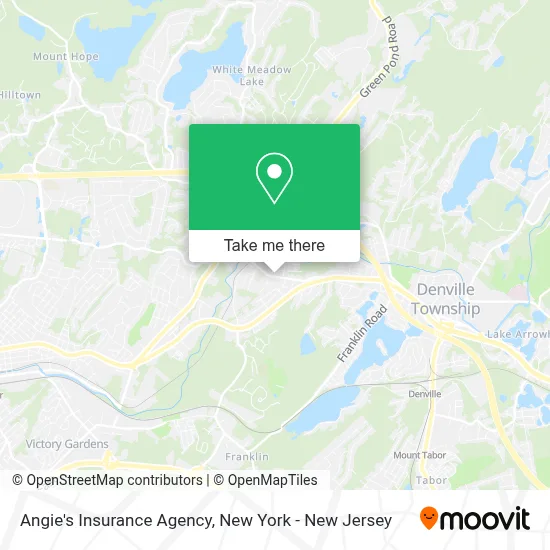 Angie's Insurance Agency map