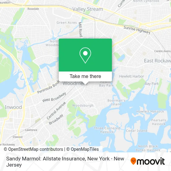 Sandy Marmol: Allstate Insurance map