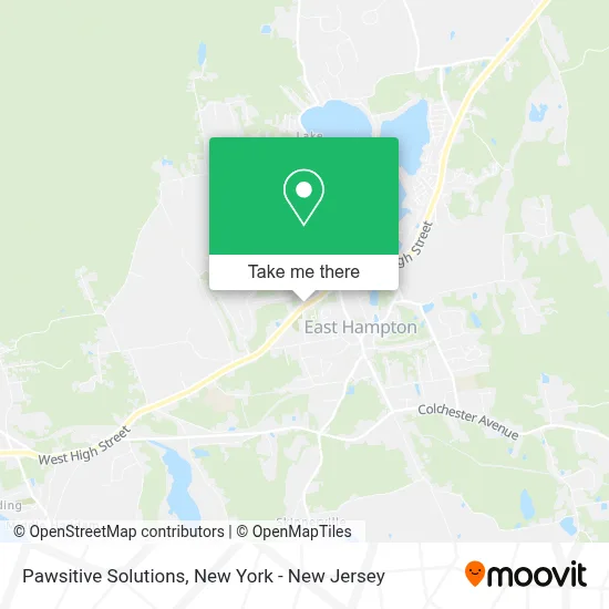 Pawsitive Solutions map