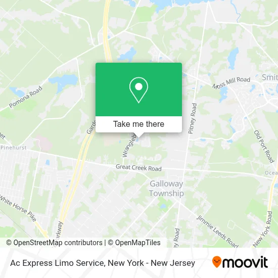 Ac Express Limo Service map