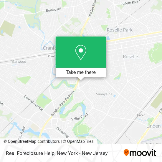 Real Foreclosure Help map