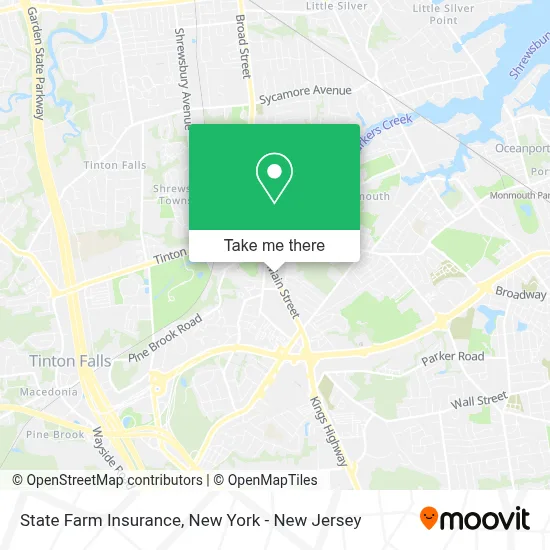 State Farm Insurance map