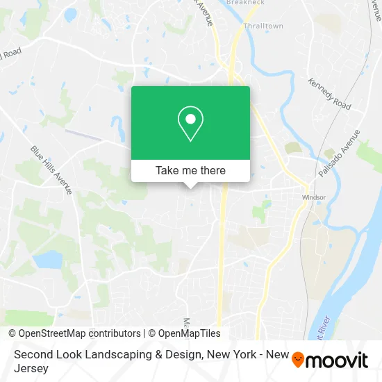 Second Look Landscaping & Design map