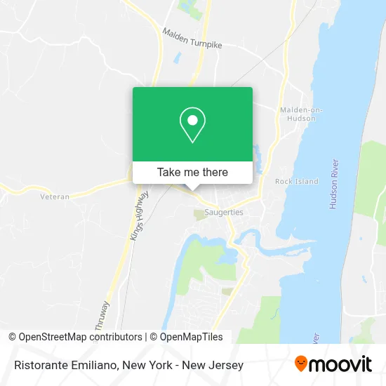 Ristorante Emiliano map