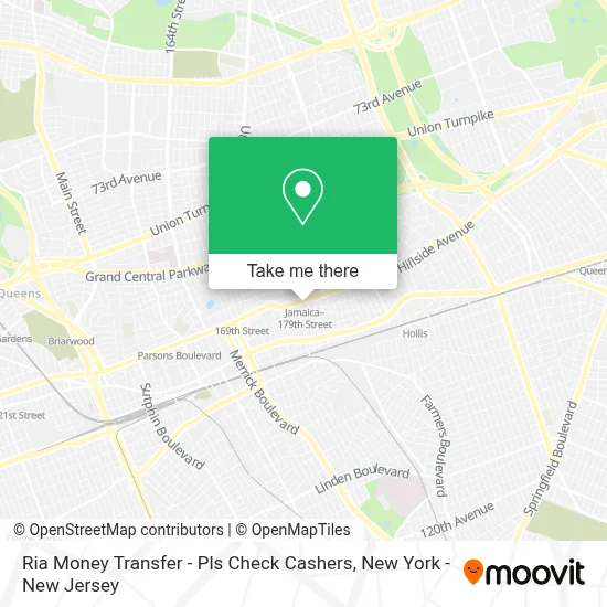 Ria Money Transfer - Pls Check Cashers map