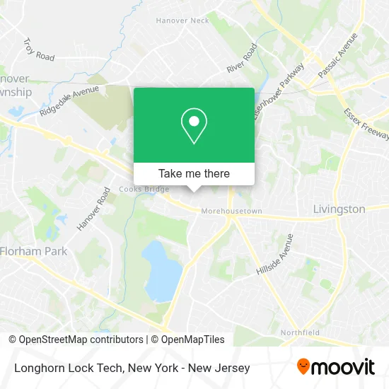 Longhorn Lock Tech map