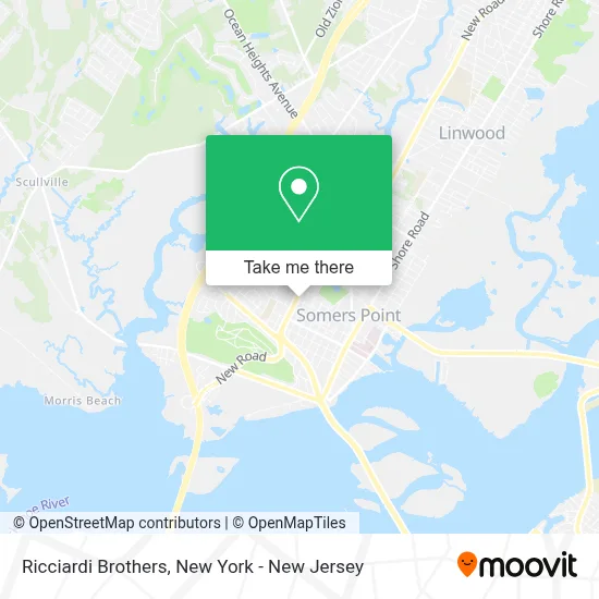 Ricciardi Brothers map