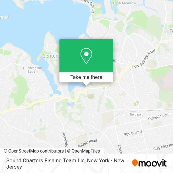 Sound Charters Fishing Team Llc map