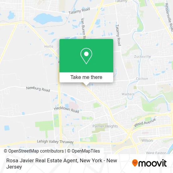 Rosa Javier Real Estate Agent map