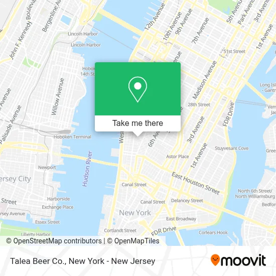 Talea Beer Co. map