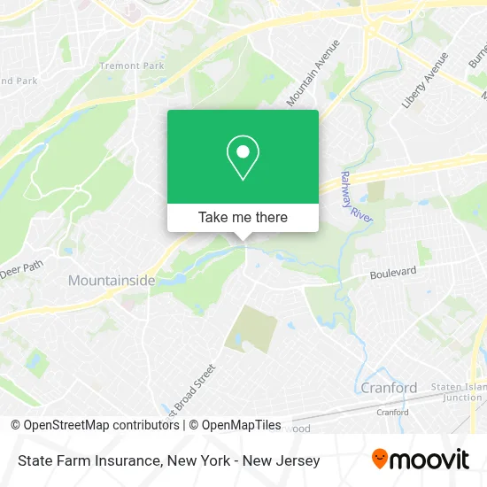 State Farm Insurance map