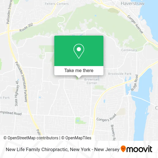 New Life Family Chiropractic map