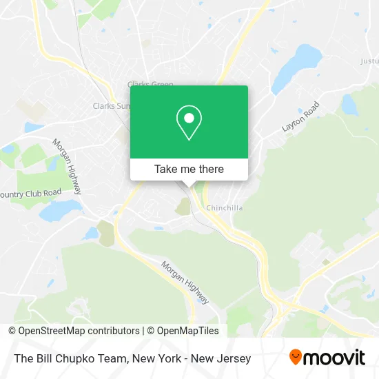 The Bill Chupko Team map