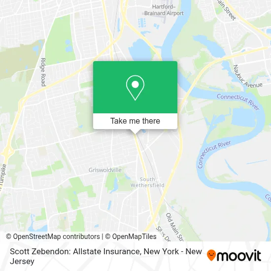 Scott Zebendon: Allstate Insurance map