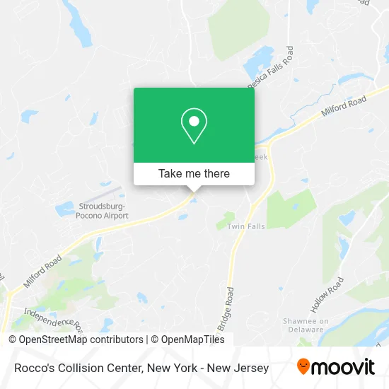 Mapa de Rocco's Collision Center