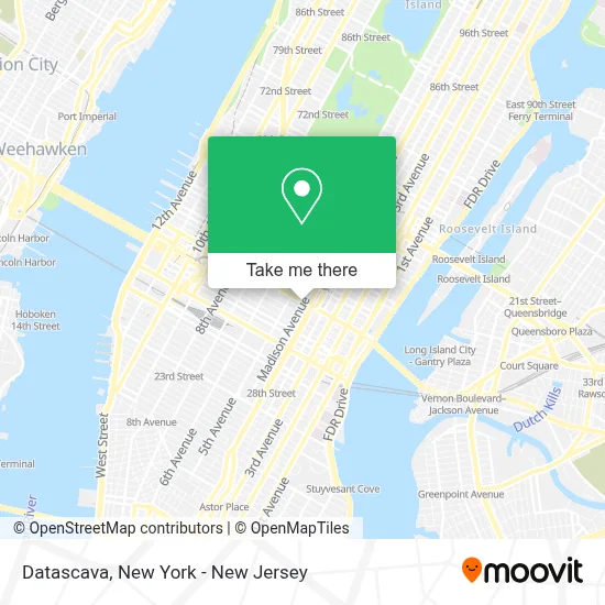 Datascava map