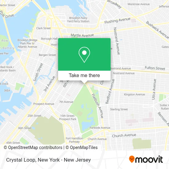 Crystal Loop map