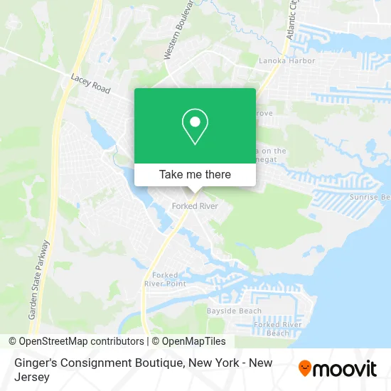 Ginger's Consignment Boutique map