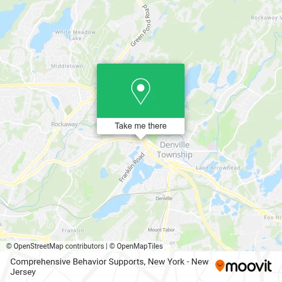 Comprehensive Behavior Supports map
