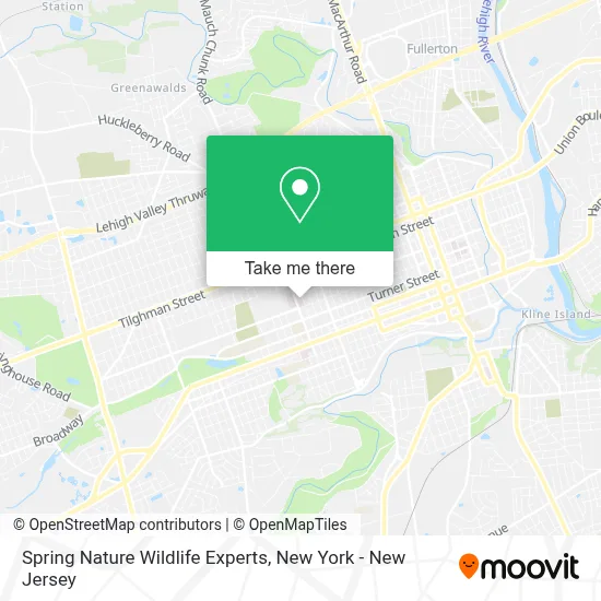 Spring Nature Wildlife Experts map