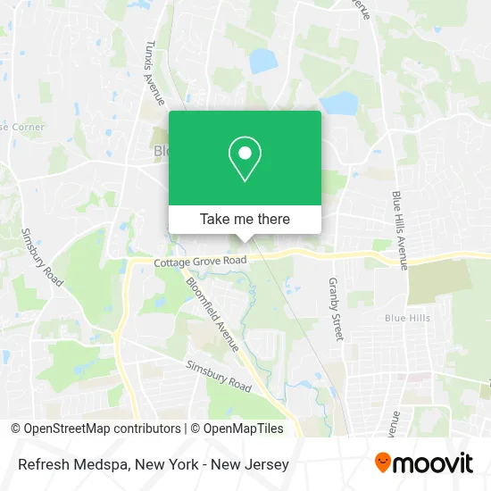 Refresh Medspa map