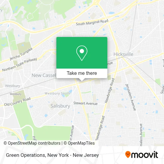 Green Operations map