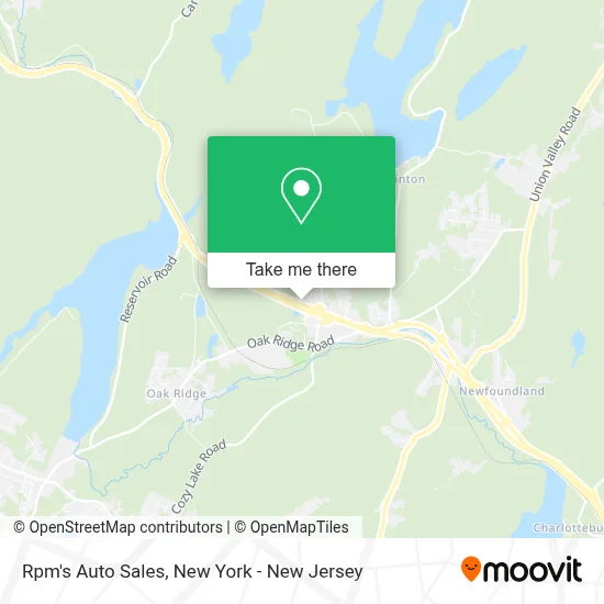 Rpm's Auto Sales map
