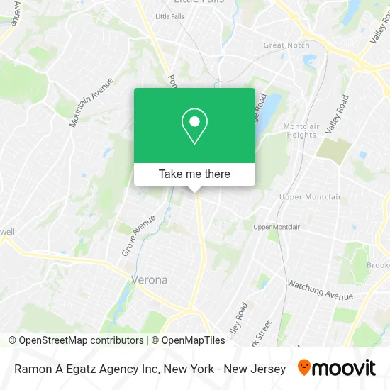 Ramon A Egatz Agency Inc map