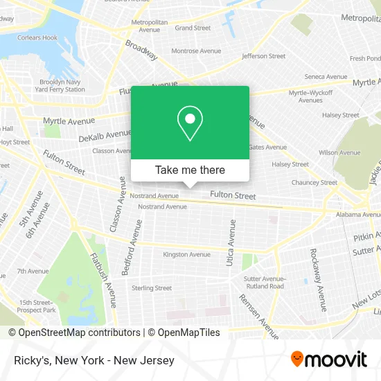 Ricky's map