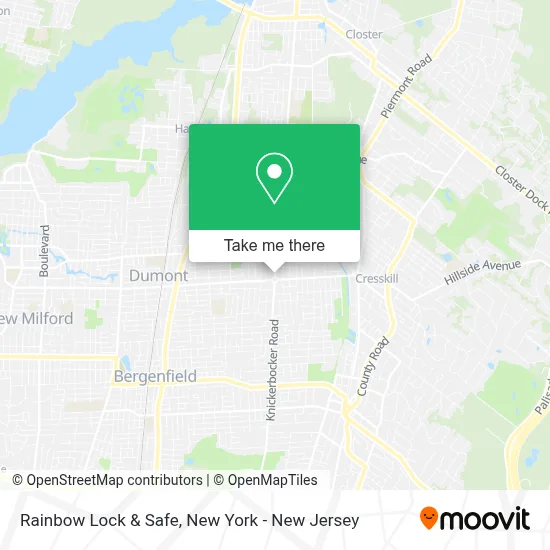 Rainbow Lock & Safe map