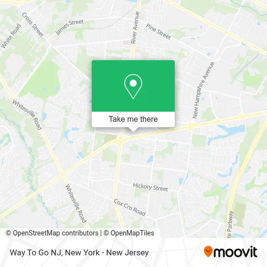 Way To Go NJ map