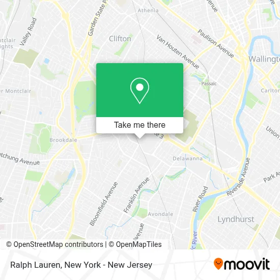 Ralph Lauren map