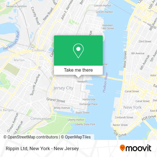 Rippin Ltd map