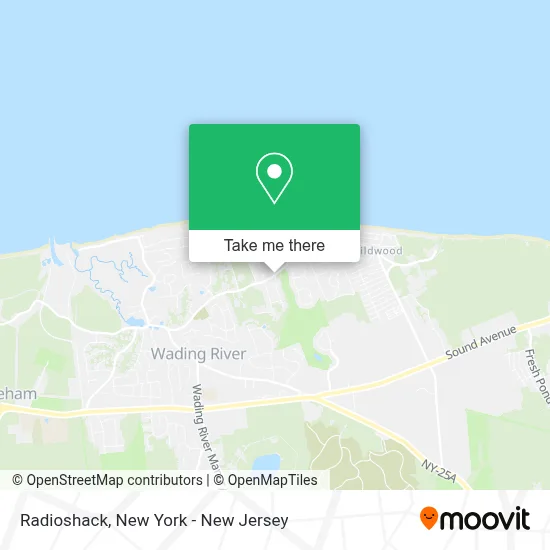Radioshack map