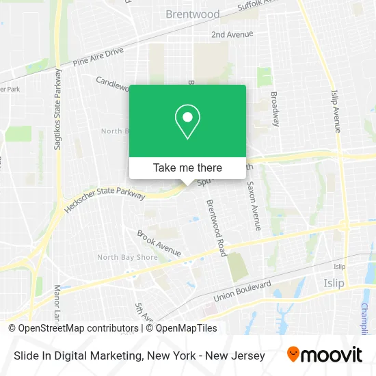 Slide In Digital Marketing map