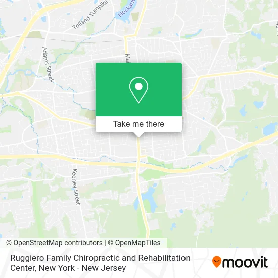 Ruggiero Family Chiropractic and Rehabilitation Center map